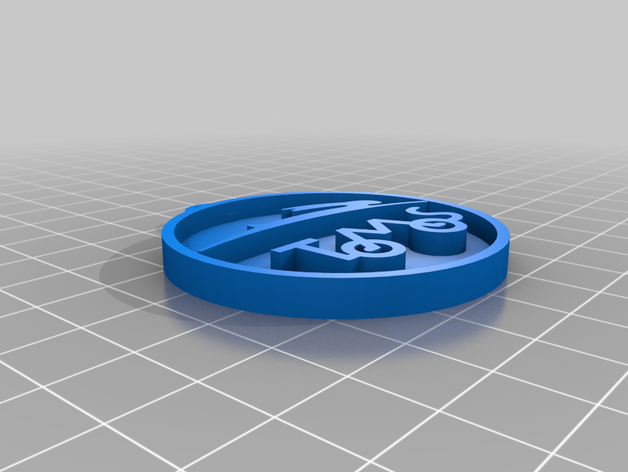 tomos chaveiro 3D print model - Mito3D