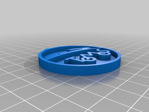 tomos keychain 3d print model - Mito3D