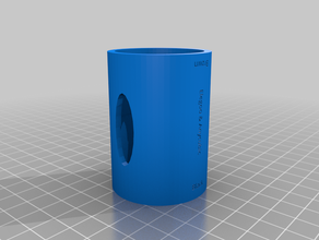 reçine filtre adaptörü elegoo anycubic şişe foton mars süzgeç 3d print model - Mito3D