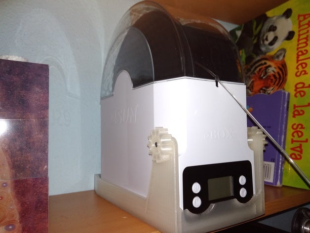 esun ebox conteneur le estanter&iacute filament étagère des étagères 3D print model - Mito3D