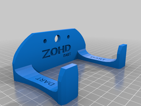 zohd dart250 - Wandhalterung dart fpv matek mount tbs unify pro die Wandmontage 3d print model - Mito3D