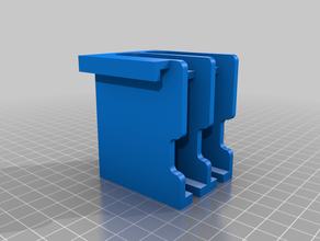 2x print core holder customized 3d print model - Mito3D