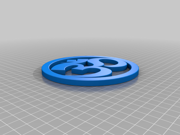 circle ohm 3D print model - Mito3D