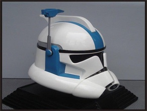 tcw arc trooper casco di star wars clone 3d print model - Mito3D