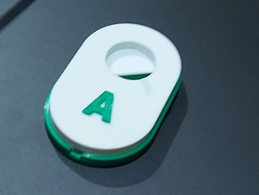 apple watch box letter dock initials miniature 3d print model - Mito3D