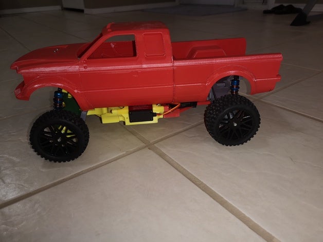 tarmo3 myrccar carrocería del camión 3D print model - Mito3D