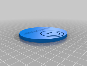 cup coaster 3d print model - Mito3D