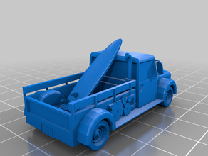 surf camion tavola da 3d print model - Mito3D