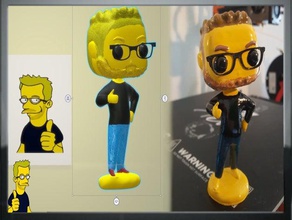 jimpop gemi hayatta kalma gelişti pop youtube youtuber 3d print model - Mito3D