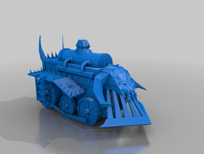 war wagon - chaos dwarves warmachine aos dwarf fantasy whfb 3d print model - Mito3D