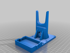 hot gun glue stand delta diy organizer 3d print model - Mito3D