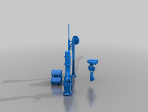 tau gubbins - terrain 40k la protéine warhammer 3d print model - Mito3D