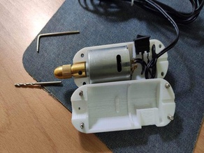 diy electric hand drill 3d print model - Mito3D