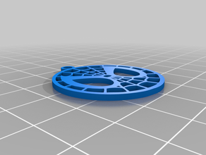 super eroe keycahins delta il fai da te keychain singolo 3d print model - Mito3D