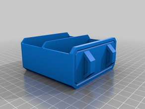 le stockage de petites pièces delta bricolage organisateur 3d print model - Mito3D