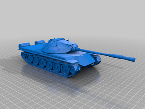 t22 orta tank 3d print model - Mito3D