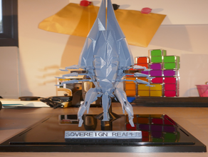soberano reaper e de apoio efeito massa 3d print model - Mito3D