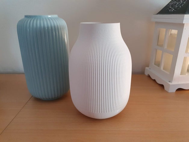 vase Dekor Dekoration Blume Blumen-vase spiral vase-Modus 3D print model - Mito3D