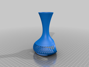 google mini vase titulaire pot de fleur 3d print model - Mito3D