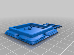 pit death cage dnd openforge trap 3d print model - Mito3D