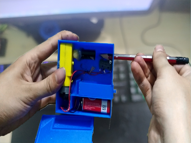 automatic pencil sharpener 3D print model - Mito3D
