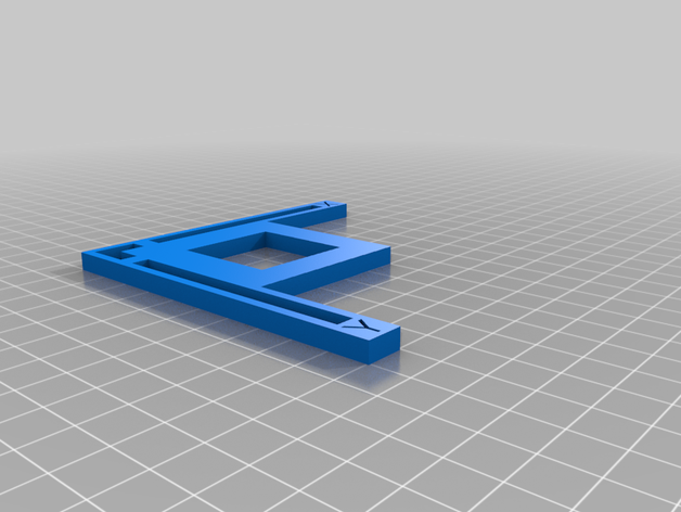 calibración de la geometría 100mm x 3D print model - Mito3D