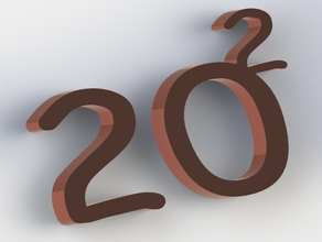 2020 yeni yılınız kutlu olsun 3d print model - Mito3D