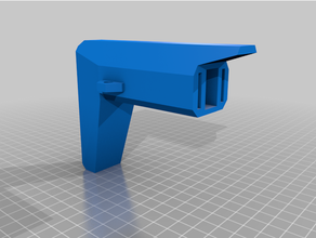 stryfe aktarmak stok & foregrip nerf 3d print model - Mito3D
