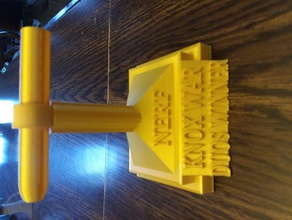 nerf trophy dart gold war blaster gun winner 3d print model - Mito3D