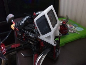 realacc martian 2 - gopro session mount hero 5 3d print model - Mito3D