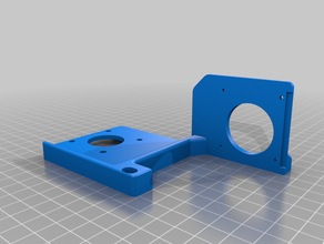 anycubic chiron extruder bracket 3d print model - Mito3D