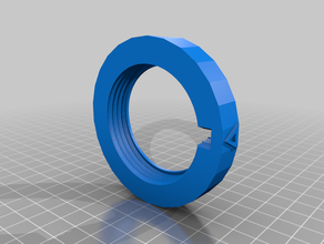 modified retainer cryptex 3d print model - Mito3D