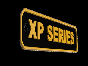 xp series logo guitar 3d print model - Mito3D