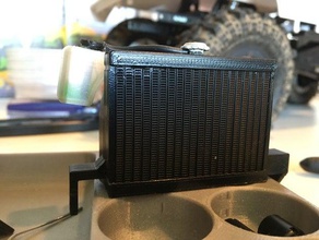 ssd trilha de o rei do radiador & sudário servo-capa 3d print model - Mito3D
