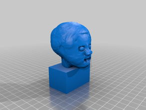 hombre sabio busto 3d print model - Mito3D