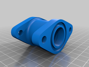 intake extension small motorcycle engine 3d print model - Mito3D