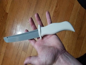 tanto-Dolch cnc cosplay Dolch tanto 3d print model - Mito3D