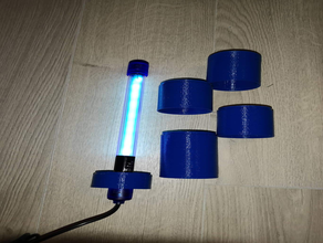 akvaryum filtre uv-c lamba Sterilizatör 3d print model - Mito3D