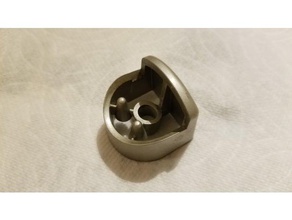 bosch dishwater handle-cap cap dishwasher handle 3d print model - Mito3D
