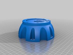 wheel center caps 3d print model - Mito3D