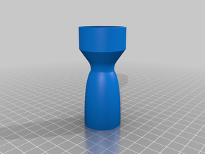 my customized rocket nozzle 2 3d print model - Mito3D