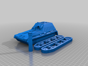 16 panzerprojekt askeri harç tank 3d print model - Mito3D
