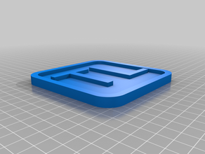 tl number sign customized 3d print model - Mito3D