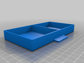 drawer box - 5x customized 3d print model - Mito3D