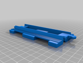 duplo de las vías férreas 3d print model - Mito3D