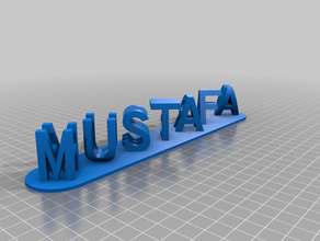 mus hum customized 3d print model - Mito3D