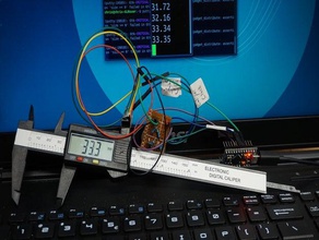 digitale Messschieber arduino-adapter arduino - Bremssattel digital diy Elektronik 3d print model - Mito3D