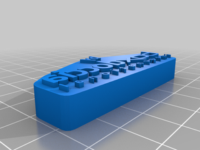 my customized stamp-o-matic 3d print model - Mito3D