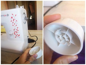 handwheel electric sewing machine astralux starlet flywheel 3d print model - Mito3D
