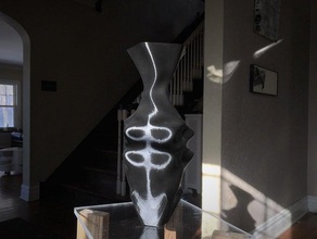 maden vazo sanat autodesk 360 fusion mucit heykel spiral modu baskı 3d print model - Mito3D